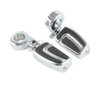 1.25" Highway Engine Guards Footpegs Mounting For Triumph Bobber Black Chrome Airflow