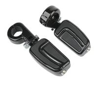 1.25" Highway Engine Guards Footpegs Mounting For Triumph Bobber Black Chrome Airflow