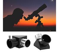 1.25 Inch Star Diagonal, 90 Degree Zenith Mirror Astronomical Telescope Eyepiece Celestron Star Diagonal Diagonal Adapter Inverted Image Prism Zenith Mirror For Telescope Zenith Diagonal Mirror