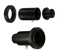 1.25 Inch Telescope Camera Adapter,T-Ring Adapter, All Metal Telescope Extension Tube M42 T-Mount Adapter for Canon Camera