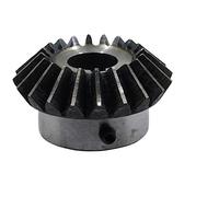 1.25 Module 20 Teeth Bevel Gear with 8mm/10mm Inner Hole - Durable Steel Pinion Gear for 90 Degree Drive Applications(10mm 20 Teeth)