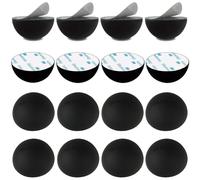 1.25" Silicone Hemisphere Bumpers Isolation Feet, 16Pack Non Skid Speaker Isolation Pads,for Small Speaker Spikes,Turntable Isolation,Subwoofer,Record Player Sound Dampening&Anti Vibration