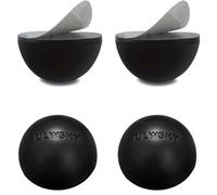 1.25" Silicone Hemisphere Bumpers Isolation Feet, 4Pack Non Skid Speaker Isolation Pads,for Small Speaker Spikes,Turntable Isolation,Subwoofer,Record Player Sound Dampening&Anti Vibration