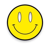 1.25" Smiley Face Soft Enamel Pin - Emoji Happy Smiley Face Animals Lapel Pins Brooches for Backpacks, Jackets, Hats, Clothes, Bags, Teens, Girls, Boys, Women - Pinback Buttons & Charms