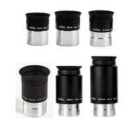 1.25'' Telescope Eyepiece Kit 6mm/8mm/12.5mm/20mm/32mm/40mm Plossl Telescope Eyepieces Set for 1.25inch Astronomic Telescope (6Pcs)