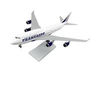 1/250 For Plane 30cm Russia Transaero B747 Die-Cast Resin Aircraft Model Series