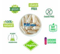 (1, 250) HPMC Vegan Empty Capsules White Pharmaceutical