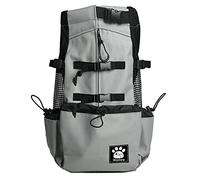 1-25KG Dog Carrier Bag with Drawstring Head Out Design, Ventilated Pet Backpack for Small Medium Dogs Daily Puppy Carrier for Walking Outdoor Safety/ Comfortable/ Lightweight