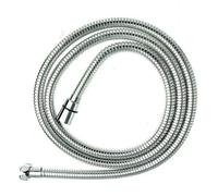 1.25M Stainless Steel Shower Hose Nut Conical Ends With Sealing Washers