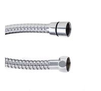 1.25M Steel Shower Hose Replacement, Universal Fitting, Spare Washers