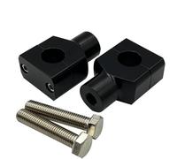 1" 25MM Motorcycle Heightening Fixed Clamp CNC Handlebar Risers Kit Mount For Harley Sportster Dyna Bobber Chopper