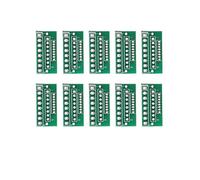 1.27Mm Connector Adapter 1.27Mm To 2.54Mm Adapter 1.27Mm To 2.54Mm,10Pcs 1.27Mm 2.0Mm 2.54Mm 8 Pin 3 Row 24 Holes Adapter Board For Modules
