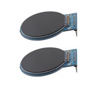 1.28 Inch Circular TFT LCD Display Module 240x240 for Arduino GC9A01 Driver Chip IPS Full Color Screen 3-5V Compatible with SPI Interface, 2 PCS