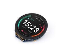 1.28inch Touch LCD Display Module, 240×240 Resolution Round LCD IPS Screen, 65K Colors Display, 4-wire SPI and I2C Communication, Support Raspberry Pi/Raspberry Pi Pico/Arduino/STM32
