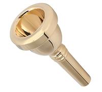1/2in Horn Mouthpiece Resilient Copper Musical Instrument Accessory for TromboneGold Horn Mouthpiece Horn MouthpieceTrombone Horn Mouthpiece Trombone Horn MouthpieceMusical (Gold)