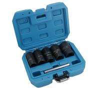 1/2in Metric Twist Sockets Broken Stud Nuts Wheel Lock Nut Remover 17 - 27mm