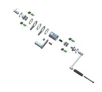 1/2in Torque Multiplier Wrench 16:1 Gear Ratio 680Nm Heavy Duty Lug Nut Remover Wheel Nut Wrench with Socket Set for Car Truck Vehicle Repair and Maintenance