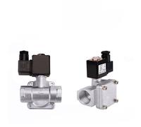 1/2inch 3/4inch 1inch 2inch 304 Stainlsess Steel High Pressure 1.6Mpa Normally Closed Brass Solenoid Valve Solenoid Valve 1Pcs(110vac-vition-seal,0927700)
