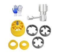 1/2inch 3/4inch Water Pipe Internal Thread Opener With Drill Bit For PVC Pipe Hand Electric Drill Equipment Threading Tool Kit