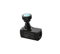 1/2Inch 3/8inch Port Hydraulic Single Way Regulating Valves Replacement Throttle Check Valves for Hydraulic Oil Hydraulic Flows Control Needle Valves