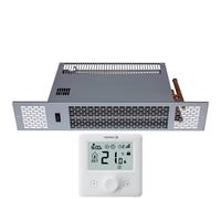(1.2kW, Silver) Mylek 24/7 Wireless App Plinth Heater Thermostat