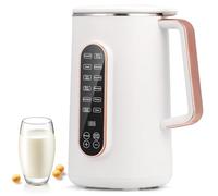 1.2L 8-in-1 Nut Milk Maker & Soy Milk Machine, 10 Blades, Auto Clean, 12H Delay, Keep Warm, 220V