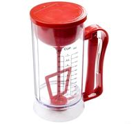 1.2L Electric Batter Dispenser, Pancake Mixer With Graduated Lines, Handheld Funnel Separator 1500Ml For Pancakes Waffles Crepes