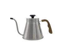 1.2L stainless steel drip coffee kettle with integrated thermometer and ergonomic handle, you can pour the perfect brew coffee kettle