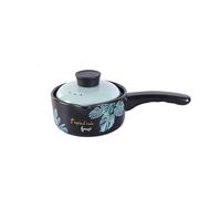 1.2L to 8.5L Ceramic Casserole Dish with Lid, Multi-Size Deep Clay Potfor Soup & Shallow Earthen Pot for Rice, Heat-Resistant Cooking Potfor Home and Restaurant,1.6L,Blue