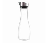 1.2L Transparent Acrylic Juice Bottle with Lid, Clear, 30x8.5x8 cm - Unbreakable Durable Design, Elegant for Home and Events