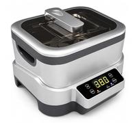 1.2L Ultrasonic Cleaner, 40kHz 70W with Detachable Stainless Steel Tank | Touch controls, timer, degas function and removable basket for jewellery, glasses, dentures, coins and watches.