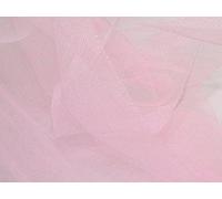 1/2m | Baby Pink Stiff Net Ultra Tutu Light Pink Tulle Fabric Mesh Material Wedding Veil Bridal Dress Material Sold by 1 Metre Unit