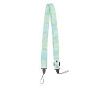 1.2m Camera Shoulder Strap Comfortable Camera Sling Strap for Polaroid Cameras, Bags, Adjustable Stylish Printed Camera Belt for Instant Mini 12 11 8 (Lemon Pattern)