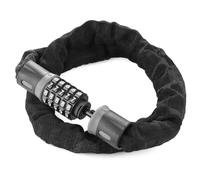 1.2m Combination Chain Bike Lock, Heavy Duty Hardened Steel Security | Resettable Five-Digit Mechanism, Nylon Sleeve Cover, Scratch-Free Contact, Suitable for Cyclists, Homeowners, Garages