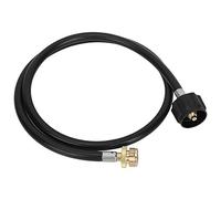 1.2m Hose Propane Gas Hose Tank Adapter Converter Pipe for Camping Stove BBQ Grill Blackstone Grill Smoker Camping Stove Larger Tank Mr Buddy Heater Adapter Hose