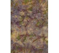 1/2m Metre | SSB -23 Brown 100% Cotton Handmade Java Batik Fabric Marble Effect Smoke Batik Patchwork Quilting Dressmaking 112cm / 44"