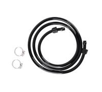 1.2m PVC Sprayer Replacement Hose, M18 x 1.5mm Threaded Fitting, 2 Hose Clamps, Flexible Spare Tube for Compatible Backpack Garden Sprayers