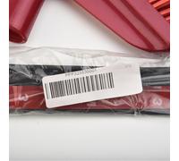 1 2M Rear Wing Lip Spoiler for Car Tail Trunk Roof Trim Flexible PU Material Carbon Fiber Look Automotive Racing Style No Drilling