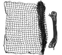 1*2m Safety Netting for Balcony Stairs, Opening: 4 cm, wire diameter: 3 mm, 2 mm*4 m Braided Nylon Rope, Balcony Banister Stairs Anti-fall Net, Jute Hemp Rope Nets for Safety and Decorative