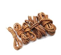 1/2meters Round Genuine Leather Cords Vintage 2/3/4/5/6/8mm Cow Leather Cord Fit Bracelet Necklace DIY Jewelry Making Findings