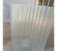 1.2mm Corrugated Roofing Sheets, 3/5/6/8/10/13/15/18pcs FRP Daylighting Panels, Sunroom Daylighting Plate, UV Protection Transparent Rainproof Board, Daylighting Panels (0.9×1.2m/35×47in,3pcs)