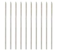 1.2mm High Hardness Machine Reamer | HSS Chucking Reamer for Iron/Steel/Copper | 10pcs Accurate Milling Cutting Tool Set | 0.05in Diameter