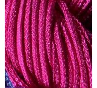 1.2mm Nylon Cord Braided Thin Jewellery Thread String 20 Colors 5 10+ Meter 674D, Mauvey Dark Cerise Pink, 25 Metre Bundle