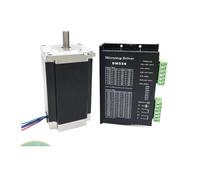 1.2NM 1.6NM 2NM 2.8NM 3Nm Nema23 Stepper electronic starter Driver Set 57 Stepper electronic starter DM556 Digital Stepper electronic starter Controller for CNC Router MQXFCZUX(1.2N.m Kit,8mm Shaft Di