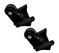 1/2Pack Lawn Mower Swivel Wheel Kit, Replacement For Robotic Lawnmower 360° Rotatable Rear Wheel, With Ball Bearing R38Li R40Li(2PCS)