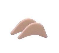 1/2Pair Toe Plug Soft Sponge Half Insoles Reusable Filler Inserts Shoes Adjustable Big Foot Brace Pad Unisex Shoe for Casual Sports High Heels Boots(Blue)