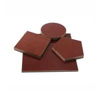 1/2PC Phenolic Bakelite Sheet, Composite Insulation Glulam Board Electrical Wooden Fabric Resin Plate Thick 1~30mm(20 * 500 * 500mm)