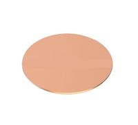 1/2pc T2 Copper Disc Diameter 30mm 50mm 60mm 80mm Pure Round Plate Circular Sheet Thickness 0.5-3.0mm for DIY Project, Maintenance, Production(1x80mm 2pcs)