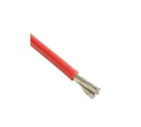1/2pcs 1/5/10m Soft Silicone Wire Tinned Copper 14 12 10 8 6 4 AWG Cable Elecitrcal For Solar Panel Battery Inverter(Red,4 AWG 10m)