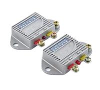 1/2PCS 14V 28V EQ140 Diesel Engine Charging Generator Voltage Regulator Charger Automatic Voltage Regulator Intelligent Electronic Stabilizer JFT149F JFT249F(14V 28v-2pcs)